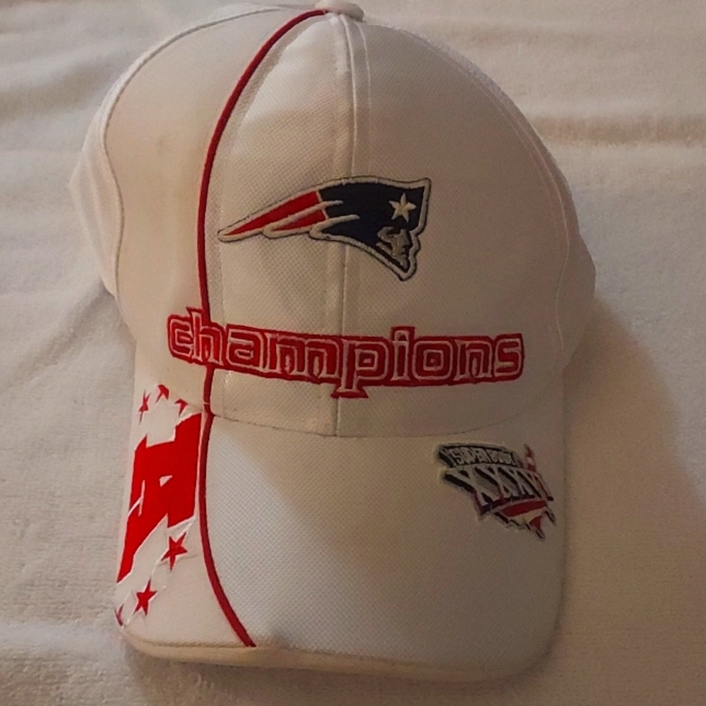 New England patriots afc champs hat 2002